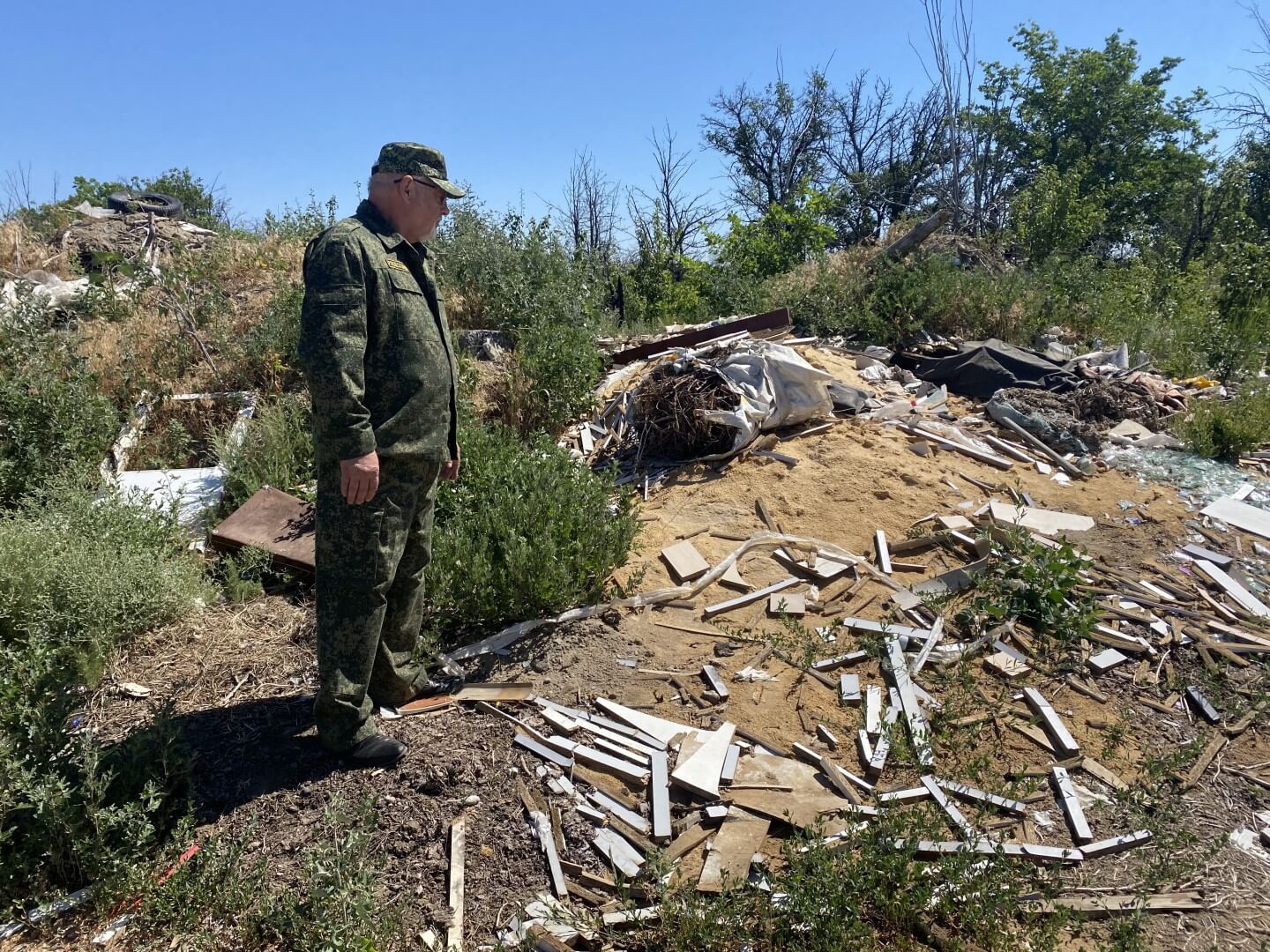 Карта несанкционированных свалок волгоград